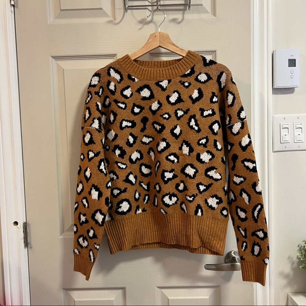 Sybilla Cute Animal Print Sweatshirt